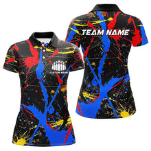 Load image into Gallery viewer, Personalized Colorful Bowling Shirts For Women, Custom Name Bowling Team Jerseys IPHW6181