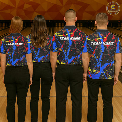 Personalized Colorful Bowling Shirts For Men And Women, Custom Name Bowling Team Jerseys IPHW6181