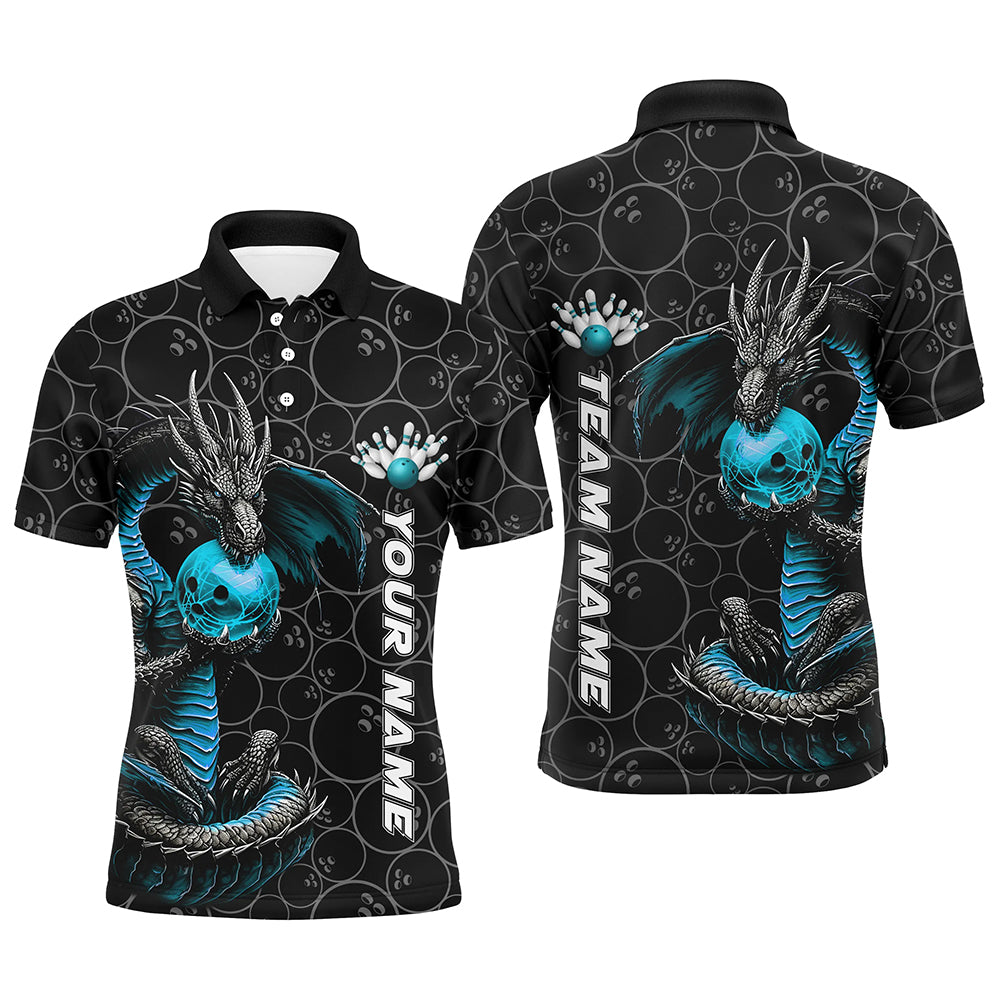 Personalized Dragon Bowling Shirts For Men, Women And Kids, Bowling Team Jerseys Outfit IPHW5873