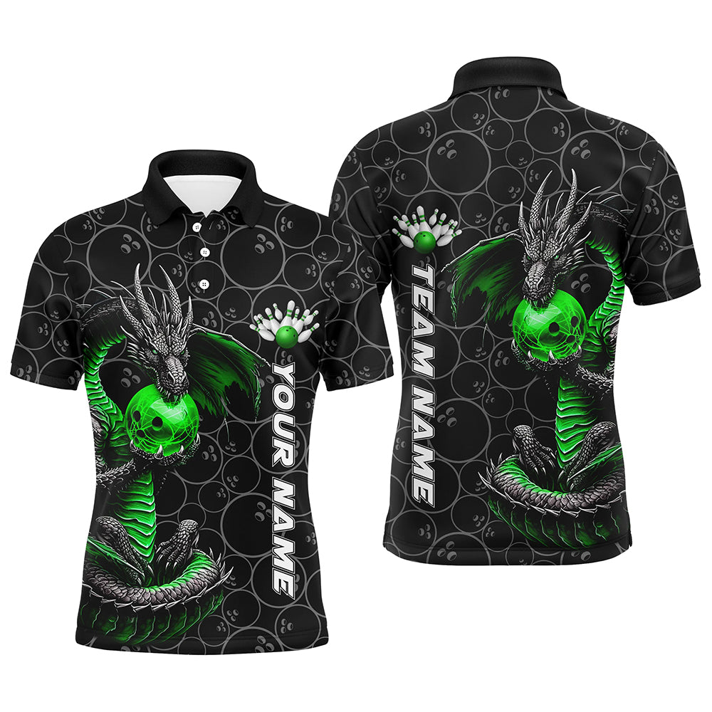 Personalized Dragon Bowling Shirts For Men, Women And Kids, Bowling Team Jerseys Outfit IPHW5873