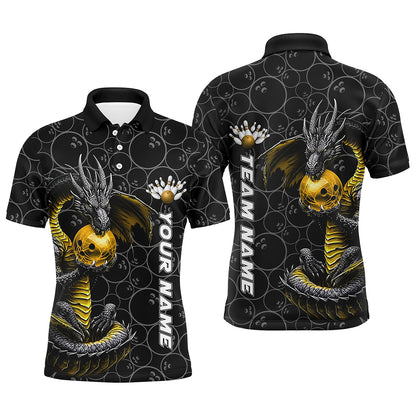 Personalized Dragon Bowling Shirts For Men, Women And Kids, Bowling Team Jerseys Outfit IPHW5873