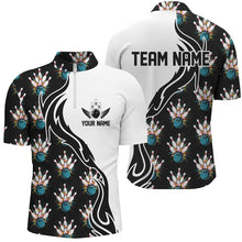 Load image into Gallery viewer, Strike Bowling Custom Polo Shirts For Men And Women, Personalized Bowling Team Shirts IPHW6954
