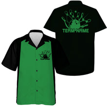 Load image into Gallery viewer, Custom Classic 50S Style Bowling Unisex Hawaiian Shirts, Vintage Bowling Team Outfit IPHW10066