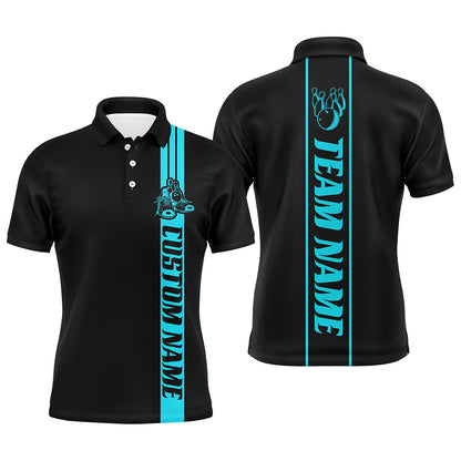 Custom Multi-Color Bowling Polo / Quarter-Zip Shirts For Men And Women, Bowling League Uniform For Bowlers IPHW6577