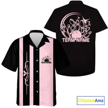 Load image into Gallery viewer, Custom Classic Vintage Bowling Team Shirts, 50S Retro Bowling Button Up ShirtIPHW10874