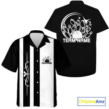 Load image into Gallery viewer, Custom Classic Vintage Bowling Team Shirts, 50S Retro Bowling Button Up ShirtIPHW10874
