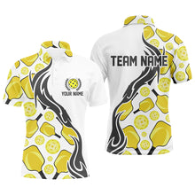 Load image into Gallery viewer, Custom Men's Pickleball Polo Shirts With Team Name, Outdoor Pickleball Outfits For Players IPHW5195