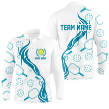 Load image into Gallery viewer, Custom Men's Pickleball Polo Shirts With Team Name, Outdoor Pickleball Outfits For Players IPHW5197