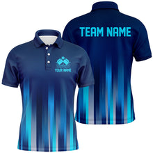 Load image into Gallery viewer, Custom Blue Pickleball Shirts For Men, Pickleball Team Shirt With Name Pickleball Jerseys IPHW7446