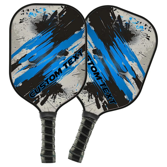 Custom Blue Pickleball Paddle For Men And Women, Pickleball Racket With Names, Personalized Pickleball Gifts IPHW7235
