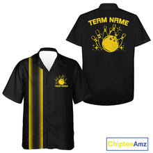 Load image into Gallery viewer, Custom Classic 50S Style Bowling Unisex Hawaiian Shirts, Vintage Bowling Team Outfit IPHW10065