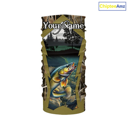 Walleye Fishing Customize Camo 3D All Over Printed Shirts Personalized Gift NQS456