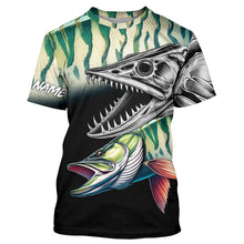 Load image into Gallery viewer, Musky Reaper Customize Name 3D All Over Pinted Shirts Personalized Fishing Gift For Men, Women And Kid NQS371