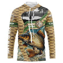 Load image into Gallery viewer, Carp Fishing Custom name All over print shirts - personalized fishing gift for men, women and kid - NQS487