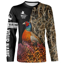 Load image into Gallery viewer, Pheasant Hunting Camo Customize Name 3D All Over Printed Shirts Personalized Hunting gifts NQS631