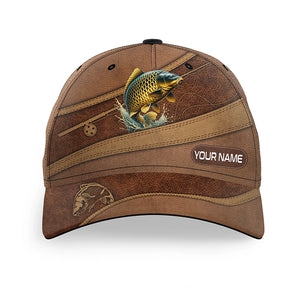 Carp fishing hats for men, women custom name baseball best Carp fisherman fishing hats NQS5619