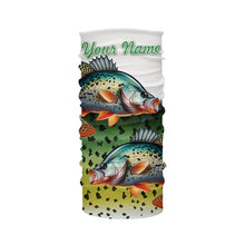 Load image into Gallery viewer, Crappie Fishing Green scales Customize Name 3D All Over Printed Shirts, Personalized Fishing Gift NQS267