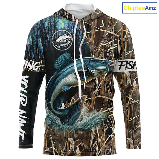 Catfish Fishing Customize Name 3D All Over Printed Shirts For Men, women, kid Personalized Fishing Gift NQS285