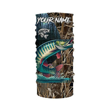 Load image into Gallery viewer, Musky Fishing Customize Name 3D All Over Printed Fishing Camo Shirts, Personalized Fishing Gifts NQS292