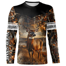 Load image into Gallery viewer, Deer Hunting big game camo Custom Name 3D All over print shirts - personalized hunting gifts - NQS737