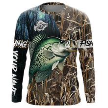 Load image into Gallery viewer, Crappie Fishing Customize Name 3D All Over Printed Shirts, Personalized Fishing Gift NQS306