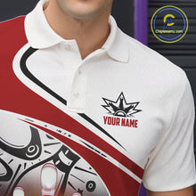 Load image into Gallery viewer, Funny Bowling Shirts For Men custom name There is no crying in bowling just lots of swearing NQS11349