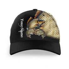 Load image into Gallery viewer, Carp fishing scales Custom Carp fishing hat Unisex Fishing Baseball Angler hat cap NQS9077