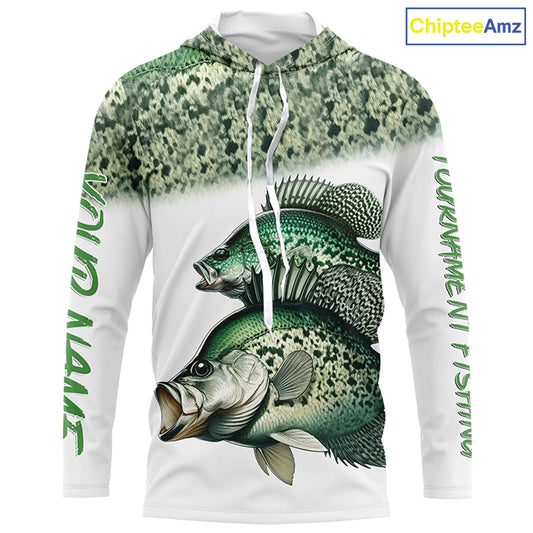Crappie tournament fishing customize name all over print shirts personalized gift NQS178