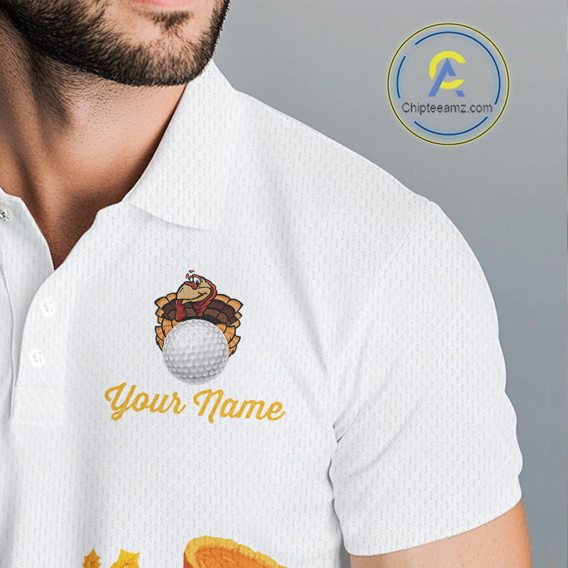 Autumn golf ball clubs Men's polo golf shirts Custom Thanksgiving team golf jerseys NQS10806