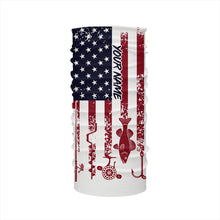 Load image into Gallery viewer, American Flag Walleye Ice Fishing Shirts Custom Patriotic Fishing Jersey For Fisherman NQS9159