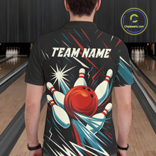 Load image into Gallery viewer, Lightning Thunder Retro Bowling Shirts For Men Custom Bowling Team League Jersey, Gift For Bowlers NQS10867