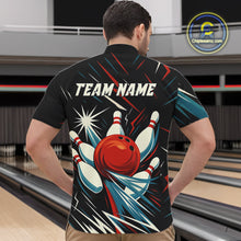 Load image into Gallery viewer, Lightning Thunder Retro Bowling Shirts For Men Custom Bowling Team League Jersey, Gift For Bowlers NQS10867