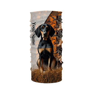 Coonhound dog hunting orange camo Custom Name Full Printing Shirts, best coon hunting dog Hunting Gift NQS4136