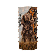 Load image into Gallery viewer, Boykin spaniel dog hunting orange camo Custom Name Full Printing Shirts, Boykin spaniel Hunting Gifts NQS4138