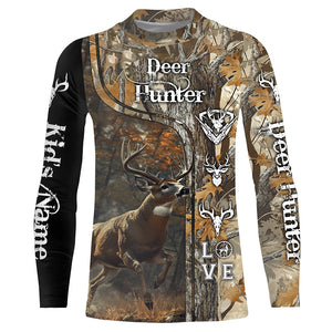 Deer Hunter big game hunting camo Custom Name 3D All over print hunting shirts NQS730