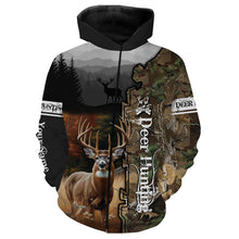 Load image into Gallery viewer, Deer hunting Customize Name 3D All Over Printed Shirts Personalized gift For Hunter Hunting Lovers NQS653