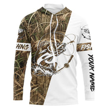 Load image into Gallery viewer, Walleye fishing custom name performance long sleeves fishing shirt UV protection NQS654