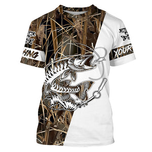 Musky (Muskie) Fishing performance fishing shirt UV protection customize gift for Fishing lovers NQS657