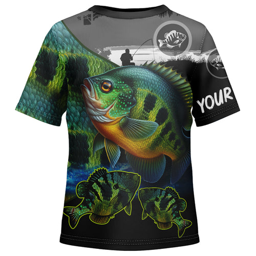 Bluegill fishing scales customize performance long sleeves Fishing shirts, Bluegill fishing jerseys NQS5654