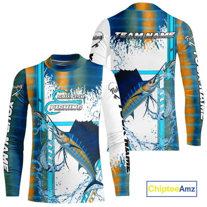 Sailfish fishing scales custom Sailfish fishing team jerseys, Sailfish offshore fishing apparel NQS10871