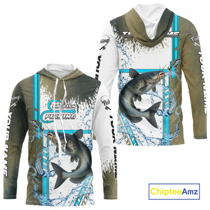 Catfish fishing scales custom Catfish fishing team jerseys, Catfish fishing apparel NQS10872
