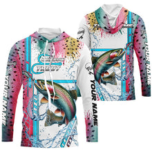 Load image into Gallery viewer, Rainbow Trout fishing scales custom Rainbow Trout fishing team jerseys, Rainbow Trout fishing apparel NQS9017