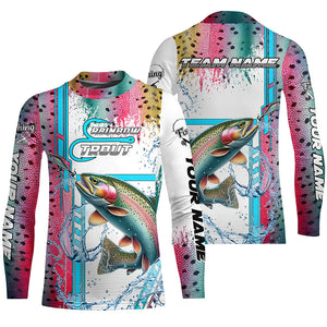 Rainbow Trout fishing scales custom Rainbow Trout fishing team jerseys, Rainbow Trout fishing apparel NQS9017