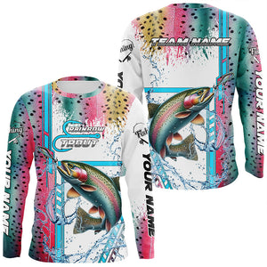 Rainbow Trout fishing scales custom Rainbow Trout fishing team jerseys, Rainbow Trout fishing apparel NQS9017