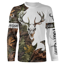 Load image into Gallery viewer, Deer skull reaper hunting big game camouflage hunting clothes Customize 3D All Over Printed Shirts NQS1044