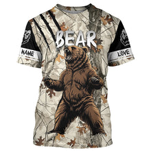 Load image into Gallery viewer, Bear hunter big game hunting camouflage Customize 3D All Over Printed Shirts, Bear hunting apparel NQS4007