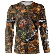 Load image into Gallery viewer, Bow Hunting Deer Grim Reaper Camouflage custom Name Shirts, Personalized gift for Bow Hunter FSD902