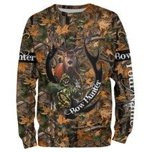 Load image into Gallery viewer, Bow Hunting Deer Grim Reaper Camouflage custom Name Shirts, Personalized gift for Bow Hunter FSD902