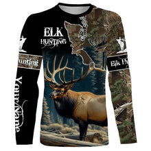 Load image into Gallery viewer, Best Elk Hunting Camouflage Shirts for Elk Hunters, Personalized Hunting Shirts FSD882