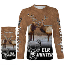 Load image into Gallery viewer, Elk Hunting Custom Name Shirts for Elk Hunters, Best Elk Hunting Gifts for Men FSD4528